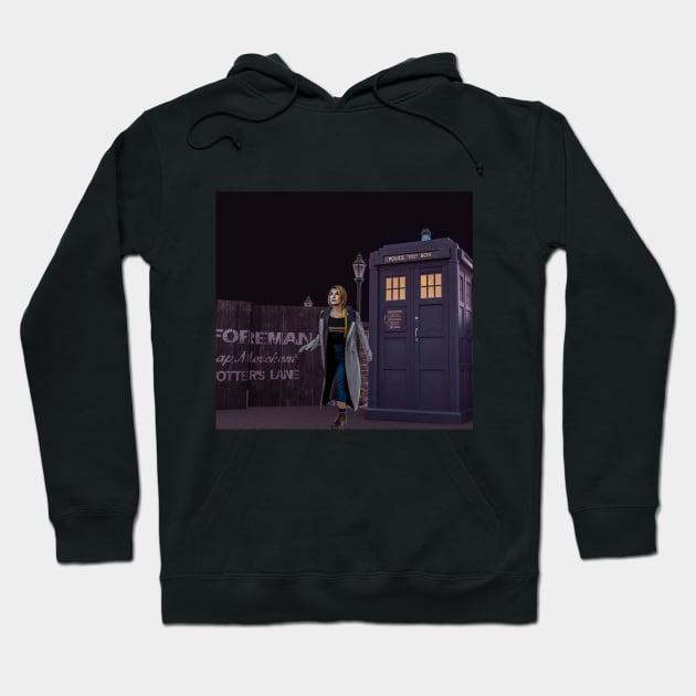 Doctor Who- 13TH Doctor ''TOTTERS LANE'' Hoodie by Gallifrey1995